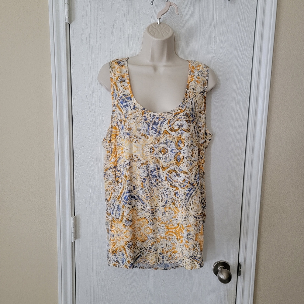 Dear John Patchwork Paisley Tank